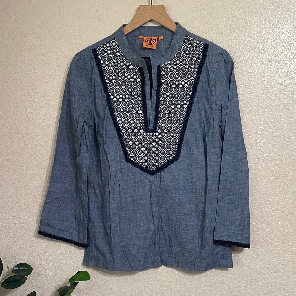 Tory Burch embroiled tunic